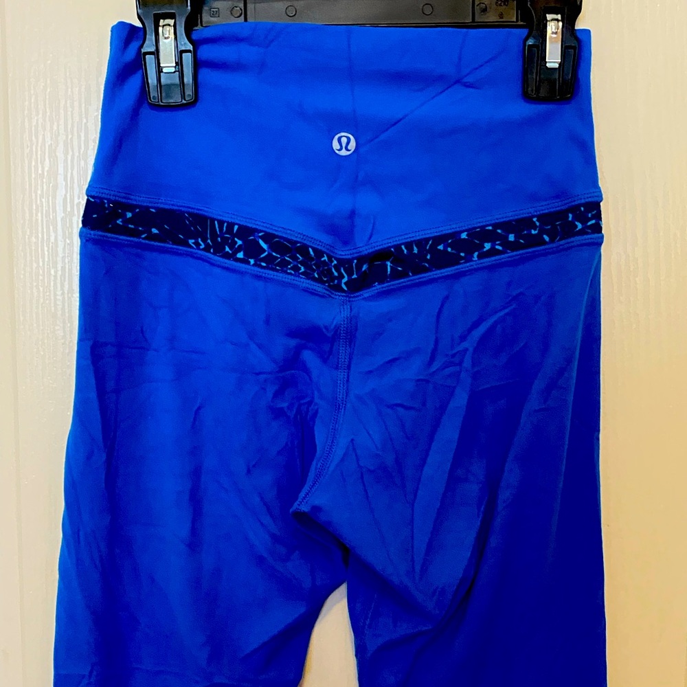 Lululemon Original Align Pant RARE 4 Lakeside Blue Buttery Soft Leggings Tights